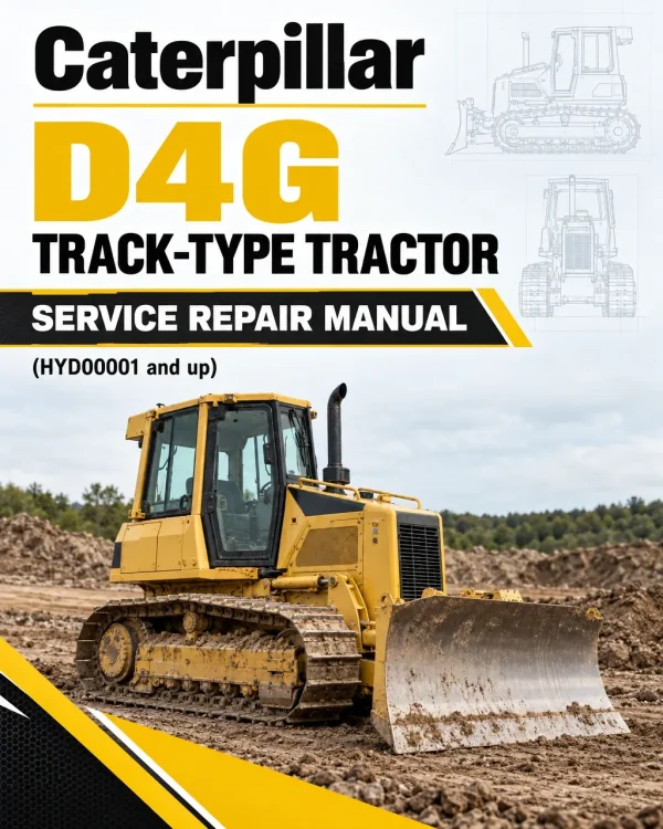 Caterpillar CAT D4G Track-Type Tractor Service Repair Manual (HYD00001 and up) Caterpillar CAT D4G Track-Type Tractor Service Repair Manual (HYD00001 and up)