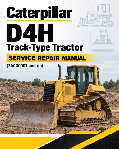 Caterpillar CAT D4H Track-Type Tractor Service Repair Manual (3AC00001 and up) Caterpillar CAT D4H Track-Type Tractor Service Repair Manual (3AC00001 and up)