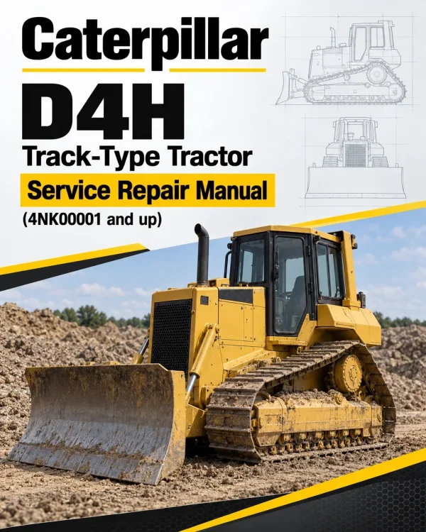 Caterpillar CAT D4H Track-Type Tractor Service Repair Manual (4NK00001 and up) Caterpillar CAT D4H Track-Type Tractor Service Repair Manual (4NK00001 and up)