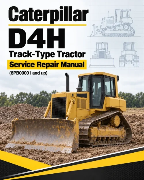 Caterpillar CAT D4H Track-Type Tractor Service Repair Manual (8PB00001 and up) Caterpillar CAT D4H Track-Type Tractor Service Repair Manual (8PB00001 and up)