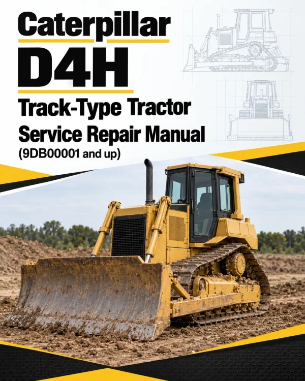 Caterpillar CAT D4H Track-Type Tractor Service Repair Manual (9DB00001 and up) Caterpillar CAT D4H Track-Type Tractor Service Repair Manual (9DB00001 and up)