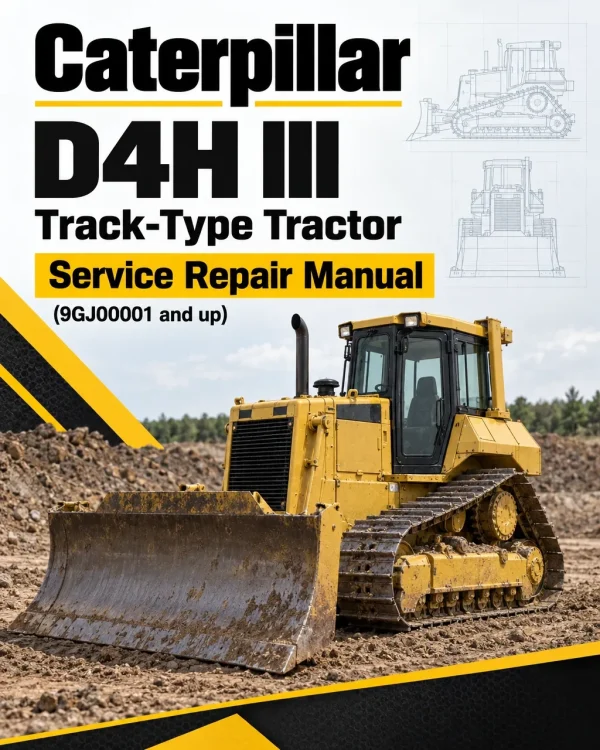 Caterpillar CAT D4H III Track-Type Tractor Service Repair Manual (9GJ00001 and up) Caterpillar CAT D4H III Track-Type Tractor Service Repair Manual (9GJ00001 and up)
