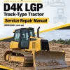 Caterpillar CAT D4K LGP Track-Type Tractor Service Repair Manual (RRR00001 and up)