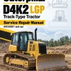 Caterpillar CAT D4K2 LGP Track-Type Tractor Service Repair Manual (KR200001 and up)