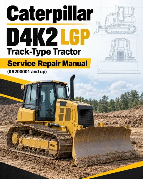 Caterpillar CAT D4K2 LGP Track-Type Tractor Service Repair Manual (KR200001 and up) Caterpillar CAT D4K2 LGP Track-Type Tractor Service Repair Manual (KR200001 and up)