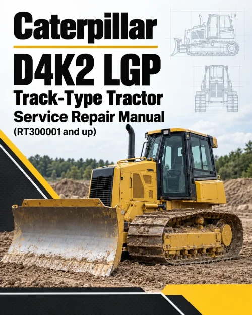 Caterpillar CAT D4K2 LGP Track-Type Tractor Service Repair Manual (RT300001 and up) Caterpillar CAT D4K2 LGP Track-Type Tractor Service Repair Manual (RT300001 and up)
