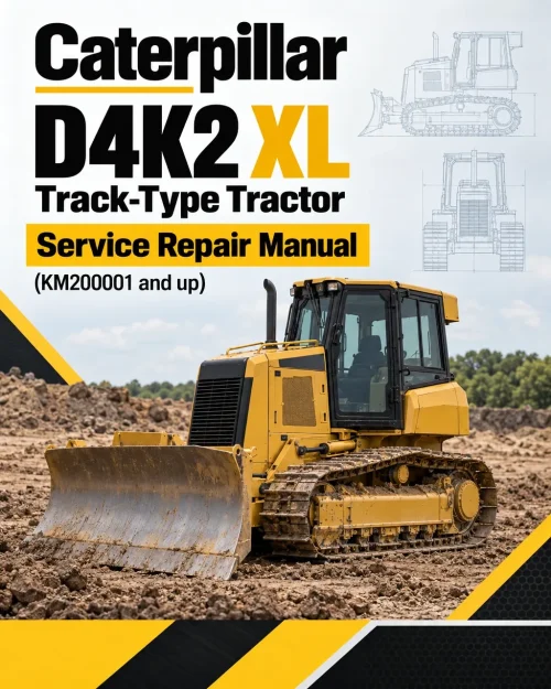 Caterpillar CAT D4K2 XL Track-Type Tractor Service Repair Manual (KM200001 and up) Caterpillar CAT D4K2 XL Track-Type Tractor Service Repair Manual (KM200001 and up)