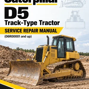 Caterpillar CAT D5 Track-Type Tractor Service Repair Manual (06R00001 and up) Caterpillar CAT D5 Track-Type Tractor Service Repair Manual (06R00001 and up)