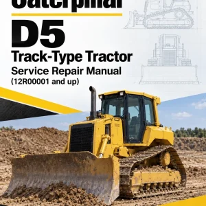 Caterpillar CAT D5 Track-Type Tractor Service Repair Manual (12R00001 and up) Caterpillar CAT D5 Track-Type Tractor Service Repair Manual (12R00001 and up)