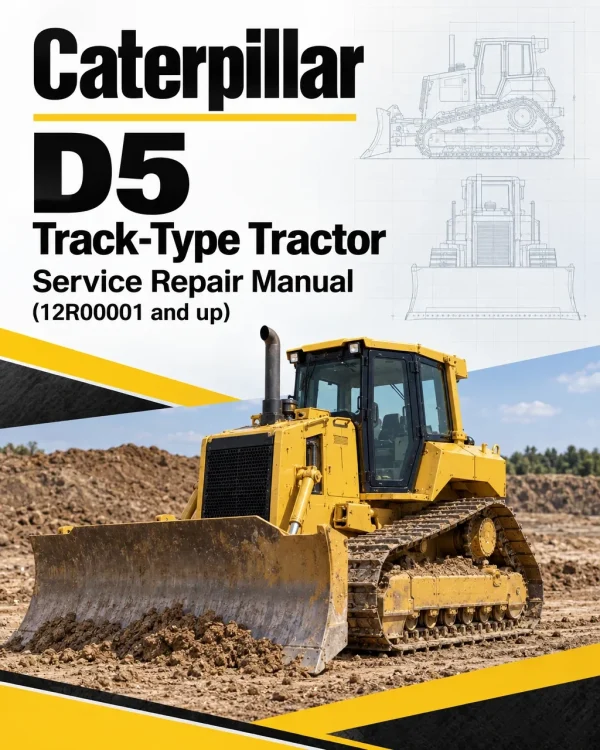 Caterpillar CAT D5 Track-Type Tractor Service Repair Manual (12R00001 and up) Caterpillar CAT D5 Track-Type Tractor Service Repair Manual (12R00001 and up)