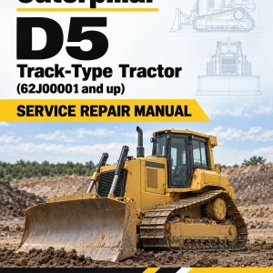 Caterpillar CAT D5 Track-Type Tractor Service Repair Manual (62J00001 and up) Caterpillar CAT D5 Track-Type Tractor Service Repair Manual (62J00001 and up)