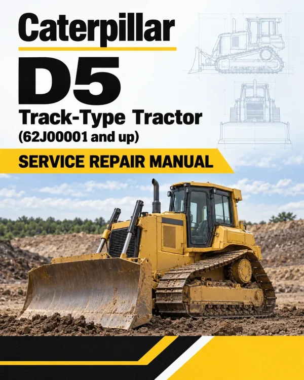 Caterpillar CAT D5 Track-Type Tractor Service Repair Manual (62J00001 and up) Caterpillar CAT D5 Track-Type Tractor Service Repair Manual (62J00001 and up)