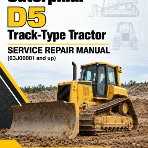 Caterpillar CAT D5 Track-Type Tractor Service Repair Manual (63J00001 and up)