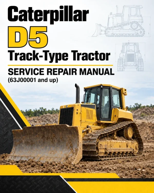 Caterpillar CAT D5 Track-Type Tractor Service Repair Manual (63J00001 and up) Caterpillar CAT D5 Track-Type Tractor Service Repair Manual (63J00001 and up)
