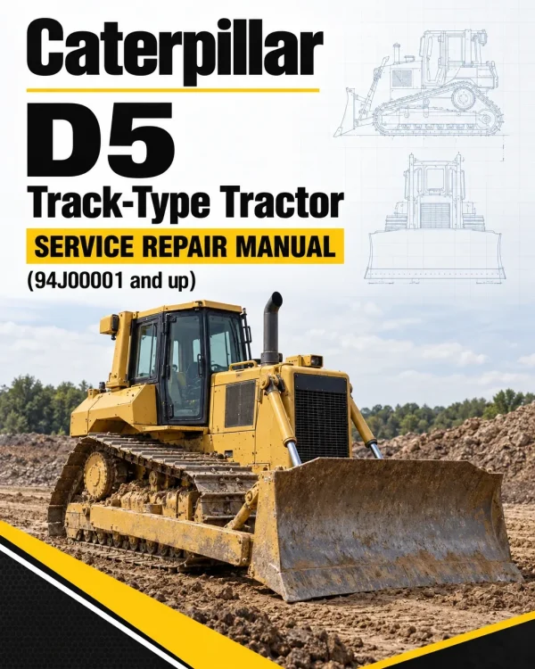 Caterpillar CAT D5 Track-Type Tractor Service Repair Manual (94J00001 and up) Caterpillar CAT D5 Track-Type Tractor Service Repair Manual (94J00001 and up)