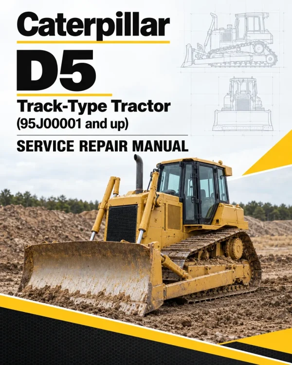 Caterpillar CAT D5 Track-Type Tractor Service Repair Manual (95J00001 and up) Caterpillar CAT D5 Track-Type Tractor Service Repair Manual (95J00001 and up)
