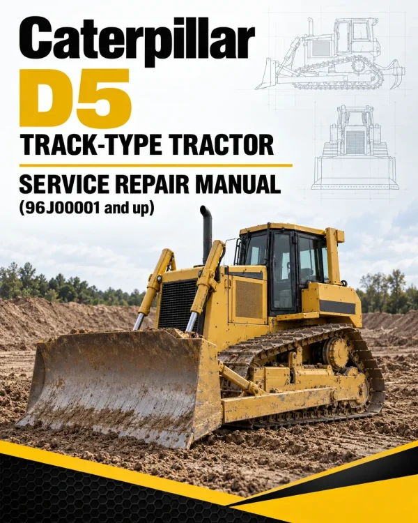 Caterpillar CAT D5 Track-Type Tractor Service Repair Manual (96J00001 and up) Caterpillar CAT D5 Track-Type Tractor Service Repair Manual (96J00001 and up)