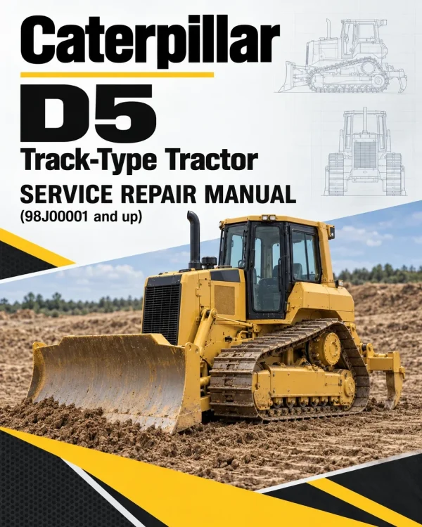 Caterpillar CAT D5 Track-Type Tractor Service Repair Manual (98J00001 and up) Caterpillar CAT D5 Track-Type Tractor Service Repair Manual (98J00001 and up)