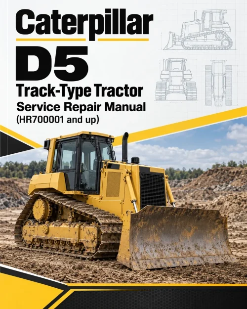 Caterpillar CAT D5 Track-Type Tractor Service Repair Manual (HR700001 and up) Caterpillar CAT D5 Track-Type Tractor Service Repair Manual (HR700001 and up)