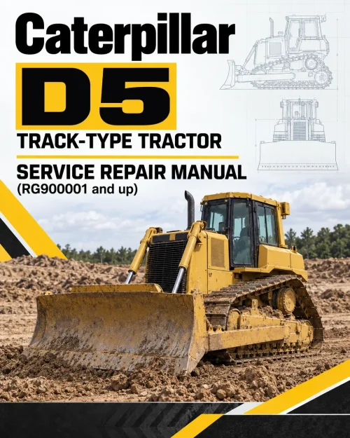 Caterpillar CAT D5 Track-Type Tractor Service Repair Manual (RG900001 and up) Caterpillar CAT D5 Track-Type Tractor Service Repair Manual (RG900001 and up)