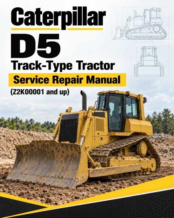 Caterpillar CAT D5 Track-Type Tractor Service Repair Manual (Z2K00001 and up) Caterpillar CAT D5 Track-Type Tractor Service Repair Manual (Z2K00001 and up)