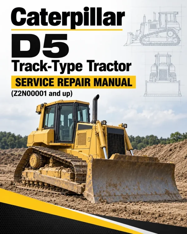 Caterpillar CAT D5 Track-Type Tractor Service Repair Manual (Z2N00001 and up) Caterpillar CAT D5 Track-Type Tractor Service Repair Manual (Z2N00001 and up)