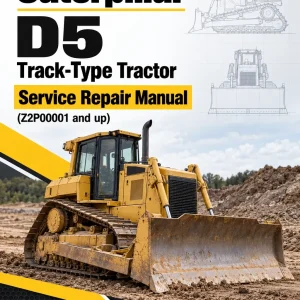 Caterpillar CAT D5 Track-Type Tractor Service Repair Manual (Z2P00001 and up) Caterpillar CAT D5 Track-Type Tractor Service Repair Manual (Z2P00001 and up)