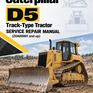 Caterpillar CAT D5 Track-Type Tractor Service Repair Manual (ZDA00001 and up) Caterpillar CAT D5 Track-Type Tractor Service Repair Manual (ZDA00001 and up)