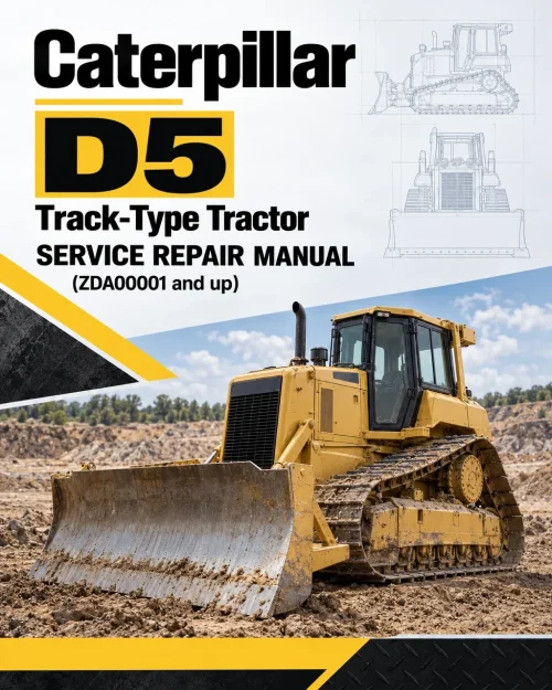 Caterpillar CAT D5 Track-Type Tractor Service Repair Manual (ZDA00001 and up) Caterpillar CAT D5 Track-Type Tractor Service Repair Manual (ZDA00001 and up)