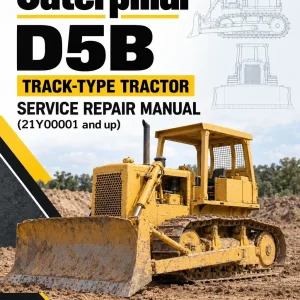Caterpillar CAT D5B Track-Type Tractor Service Repair Manual (21Y00001 and up) Caterpillar CAT D5B Track-Type Tractor Service Repair Manual (21Y00001 and up)