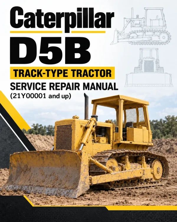 Caterpillar CAT D5B Track-Type Tractor Service Repair Manual (21Y00001 and up) Caterpillar CAT D5B Track-Type Tractor Service Repair Manual (21Y00001 and up)