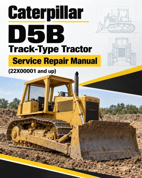 Caterpillar CAT D5B Track-Type Tractor Service Repair Manual (22X00001 and up) Caterpillar CAT D5B Track-Type Tractor Service Repair Manual (22X00001 and up)