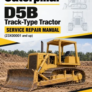 Caterpillar CAT D5B Track-Type Tractor Service Repair Manual (23X00001 and up) Caterpillar CAT D5B Track-Type Tractor Service Repair Manual (23X00001 and up)