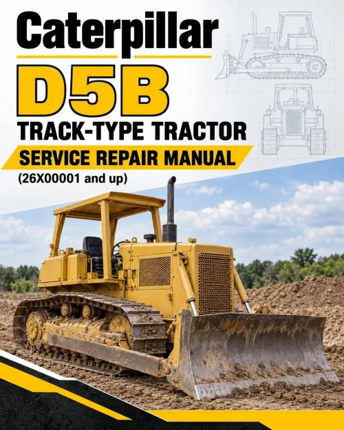 Caterpillar CAT D5B Track-Type Tractor Service Repair Manual (26X00001 and up) Caterpillar CAT D5B Track-Type Tractor Service Repair Manual (26X00001 and up)