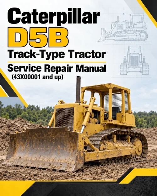 Caterpillar CAT D5B Track-Type Tractor Service Repair Manual (43X00001 and up) Caterpillar CAT D5B Track-Type Tractor Service Repair Manual (43X00001 and up)