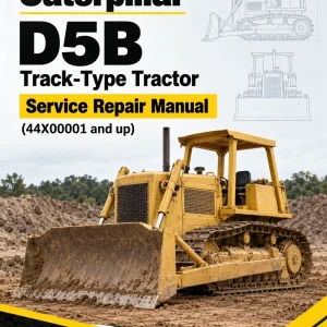 Caterpillar CAT D5B Track-Type Tractor Service Repair Manual (44X00001 and up) Caterpillar CAT D5B Track-Type Tractor Service Repair Manual (44X00001 and up)
