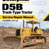 Caterpillar CAT D5B Track-Type Tractor Service Repair Manual (45X00001 and up)