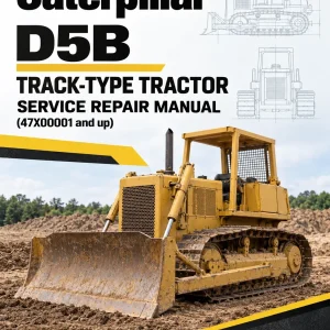 Caterpillar CAT D5B Track-Type Tractor Service Repair Manual (47X00001 and up)