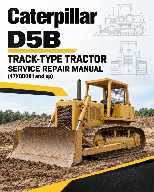 Caterpillar CAT D5B Track-Type Tractor Service Repair Manual (47X00001 and up) Caterpillar CAT D5B Track-Type Tractor Service Repair Manual (47X00001 and up)