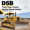 Caterpillar CAT D5B Track-Type Tractor Service Repair Manual (48X00001 and up)