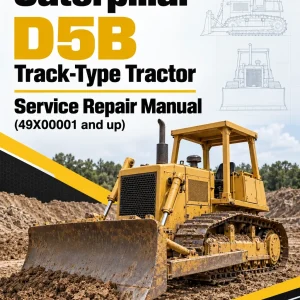 Caterpillar CAT D5B Track-Type Tractor Service Repair Manual (49X00001 and up) Caterpillar CAT D5B Track-Type Tractor Service Repair Manual (49X00001 and up)