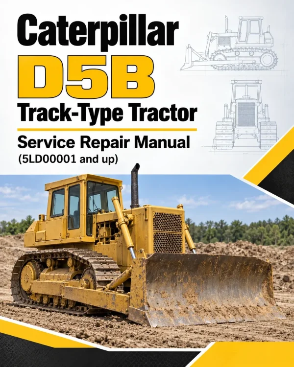 Caterpillar CAT D5B Track-Type Tractor Service Repair Manual (5LD00001 and up) Caterpillar CAT D5B Track-Type Tractor Service Repair Manual (5LD00001 and up)