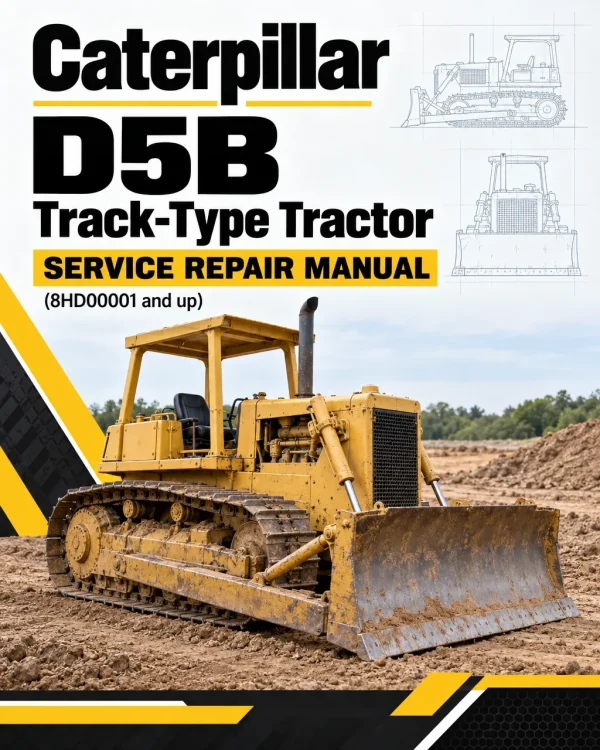 Caterpillar CAT D5B Track-Type Tractor Service Repair Manual (8HD00001 and up) Caterpillar CAT D5B Track-Type Tractor Service Repair Manual (8HD00001 and up)