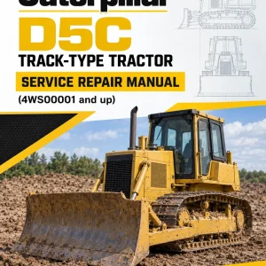 Caterpillar CAT D5C Track-Type Tractor Service Repair Manual (4WS00001 and up)