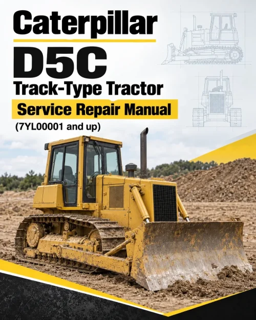 Caterpillar CAT D5C Track-Type Tractor Service Repair Manual (7YL00001 and up) Caterpillar CAT D5C Track-Type Tractor Service Repair Manual (7YL00001 and up)