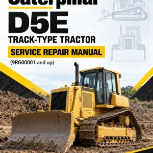 Caterpillar CAT D5E Track-Type Tractor Service Repair Manual (9RG00001 and up)