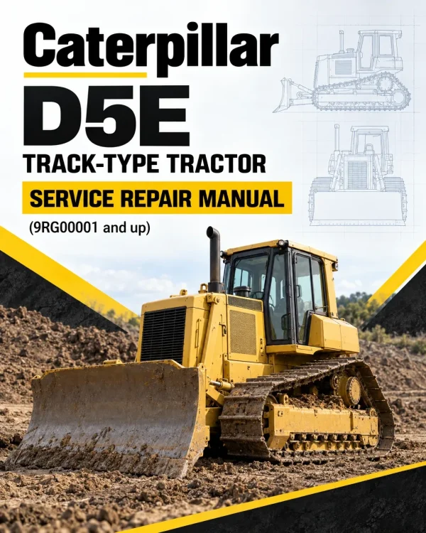 Caterpillar CAT D5E Track-Type Tractor Service Repair Manual (9RG00001 and up) Caterpillar CAT D5E Track-Type Tractor Service Repair Manual (9RG00001 and up)
