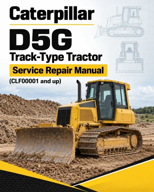 Caterpillar CAT D5G Track-Type Tractor Service Repair Manual (CLF00001 and up) Caterpillar CAT D5G Track-Type Tractor Service Repair Manual (CLF00001 and up)