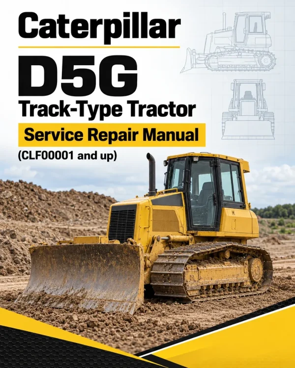 Caterpillar CAT D5G Track-Type Tractor Service Repair Manual (CLF00001 and up) Caterpillar CAT D5G Track-Type Tractor Service Repair Manual (CLF00001 and up)