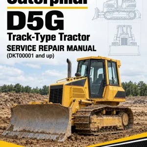 Caterpillar CAT D5G Track-Type Tractor Service Repair Manual (DKT00001 and up) Caterpillar CAT D5G Track-Type Tractor Service Repair Manual (DKT00001 and up)